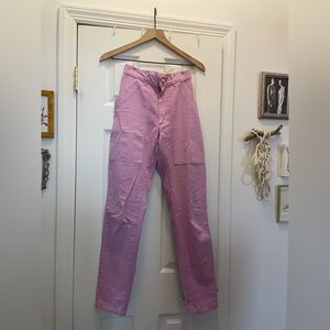 Big Bud Press Pencil Pants in lilac XXS